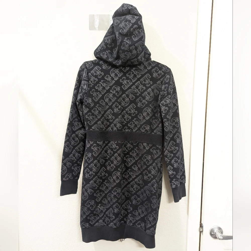 GUnit Vintage Y2K Hoodie Jacket Dress Zip Front - Picture 3 of 8